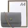 Жіноча сумка-сетчел Valiria Fashion сіра (4DETBI-184924-9): Застібка Механічна
