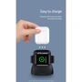 Док-станция Usams ZJ051 Dock Stand Black (ZJ51ZJ01) for Apple Watch and Apple AirPods фото 3