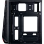 Корпус Prologix E112 Black: Материал передней панели металл и пластик