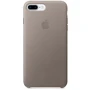 Чехол для iPhone Apple Leather Case Taupe (MPTC2/MQHJ2) for iPhone 8 Plus/iPhone 7 Plus