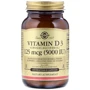 Solgar Vitamin D3 (Cholecalciferol) 125 mcg (5000 IU) 120 Veg Caps Витамин D-3