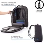 Сумка для ноутбуков XD Design 17" Bobby Backpack Trolley Black (P705.771) фото 21