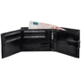 Мужское портмоне Buffalo Wild черное (N992L-CVTB BLACK): Материал Натуральная кожа