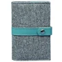 Женская обложка для паспорта BlankNote 1.1 бирюзовая (BN-OP-1-1-felt-tiffany)