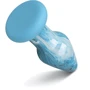 Стеклянная анальная пробка Gildo - Ocean Curl Glass Butt plug