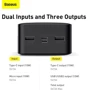 Зовнішній акумулятор Baseus Power Bank 30000mAh Bipow Display 15W Black (PPDML-K01/PPBD050201) фото 11