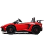 Детский электромобиль Bambi Racer Lamborghini Aventador красный (M 5738AL-3): Материал корпуса пластик
