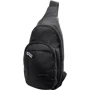 Мужская сумка-слинг DNK Leather черная (DNK-JOKER-4-BAG-1): Материал Полиэстер