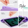 Аксессуар для iPad ArmorStandart Smart Case Fold Pen Light Purple for iPad Air 13 (2024 / 2025) (ARM78136): Особенности Приятен на ощупь, Стильный дизайн, Складывается в подставку, Удобно держать в руке, режим автопробуждения/сна