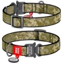 Нашийник для собак нейлоновий WAUDOG Nylon c QR-паспортом XL (288-4026)