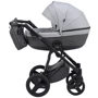 Коляска 2 в 1 Bair Play Plus Soft BPS-218 серый - графит (кожа) фото 9