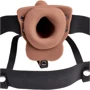Полый страпон Pipedream 6inch Hollow Recharge Strap On, 14х4,5 см