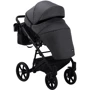 Коляска 2 в 1 Bair Kiwi Soft BKS-219 графит - графит (кожа): Пол ребенка Унисекс