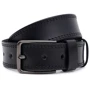 Чоловічий ремінь Borsa Leather чорний (115v1fx63-black)