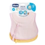 Слюнявчик Chicco Milky, 0 м+, 2 шт розовый (16300.10)