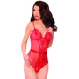 Боди SoftLine Linda, S/M (red)