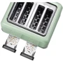 Тостер Buydeem DT640E Cozy Greenish (DT640E-CG/EU) фото 7