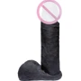 Фаллоимитатор Vac-U-Lock - CodeBlack - 8 Inch Ultraskyn Cock 18.5x5 см