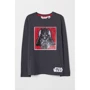 Лонгслів H & M 7026268 104 см темно-сірий