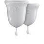 Набір менструальних чаш Jimmyjane Menstrual Cups, 14 мл і 21 мл, прозорий