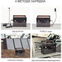 Зарядная станция Allpowers S700 606Wh 164000mAh 700W Portable Power Station ﻿: Емкость батареи, мАч 164000