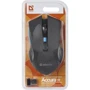 Мышь Defender Accura MM-275 Black-Blue (52275): Эргономика симметричная для левшей