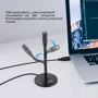 USB Микрофон Fifine K050: Тип преобразователя Конденсаторный