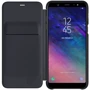 Чохол для телефона Samsung Wallet Flip Cover Black (EF-WA605CBEGRU) for Samsung A605 Galaxy A6 Plus 2018: Матеріал полікарбонат і поліуретан