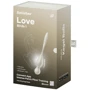 Вагинальные шарики с вибрацией Satisfyer Love Birds 1 Connect App White