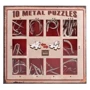 Набор головоломок Eureka 3D Puzzle 10 Metal Puzzle, Red, красный (473358)