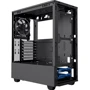 Корпус GameMax T802 Panda: Материал передней панели пластик