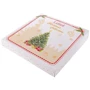 Набір підставних тарілок Lefard Christmas Delight 28см 2шт (985-155): Форма круглая с фигурными краями