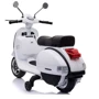 Детский электромотоцикл скутер Bambi Racer VESPA белый (M 4939EL-1): Материал колес EVA