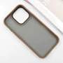 Чехол для iPhone Mobile Case TPU+PC Metal Buttons Gold for iPhone 16 Pro: Тип аксессуара чехол