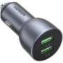 Зарядний пристрій Ugreen Car Charger USB+USB-C CD213 40W Space Grey (70594): Кабель в комплекті отсутствует