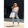 Женская сумка шоппер Sambag Shopper Tote 0RN белая (93380008): Страна производитель Украина