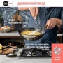 Сковорода Tefal Jamie Oliver Kitchen Essential ВОК 28 см (E3141974): Материал корпуса нержавеющая сталь