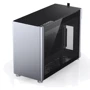 Корпус JONSPLUS i 100 Pro Tempered Glass Silver: Типоразмер Mini (Micro)-Tower