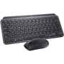 Комплект беспроводной Logitech MX Keys Mini Combo for Business (920-011061): Подключение беспроводное