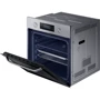 Духовой шкаф электрический Samsung NV66M3531BS: Количество стекол дверцы 3