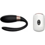 Вибромассажер для пар с пультом ДУ - Boss Series V-Vibe Black USB 7 Function, BS6200003