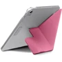 Аксессуар для iPad LAUT HUEX FOLIO Y Tri-Fold Stand with Apple Pencil Pink (L_IPD22_HF_P) for iPad 10.9 (2022 / 2024) / iPad 11 2025: Материал полиуретан