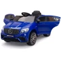 Электромобиль Kidsauto Mercedes-Benz GLC 63S AMG 4Х4 синий лак: Материал корпуса пластик
