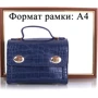 Жіноча сумка-сетчел Amelie Galanti темно-синя (A962460-D.blue): Стать жіночий