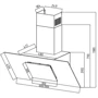 Вытяжка Pyramida HEF 30 (J-600) WHITE: Тип воздухоочистителя Рециркуляция, Отвод