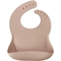 Нагрудники MinikOiOi Basics-Bib силиконовые 2 шт Bubble Beige/Powder Grey (101020066) фото 2