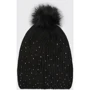Женская шапка CMP Woman Knitted Hat черная UNI (5505402-U901)
