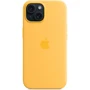 Чехол для iPhone Apple iPhone 15 Silicone Case with MagSafe - Sunshine (MWNA3ZM/A): Тип аксессуара чехол