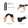Реалистичный фаллоимитатор Strap-On-Me Sliding Skin Realistic Dildo Black - XXL