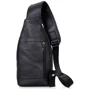 Мужская сумка-слинг Buffalo Bags черная (SHIM4004A-black)
